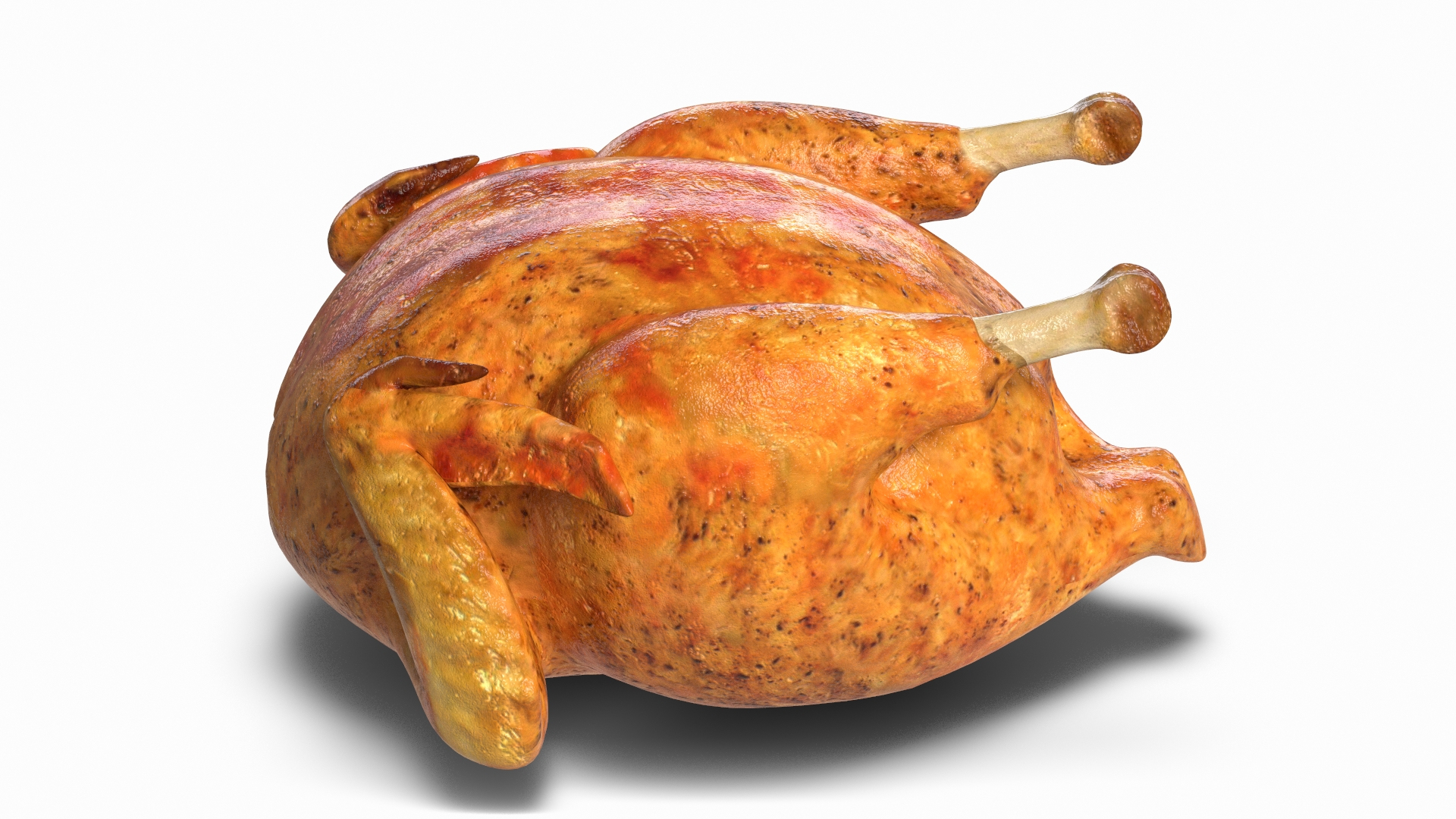 Roasted Chicken 3d Model