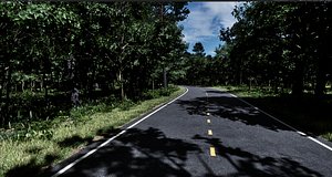 Countryside Road model