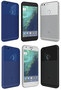 3d model google pixel xl