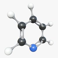 Pyridine Molecule With PBR 4K 8K