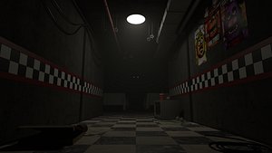 Fnaf 1 Map complete model - TurboSquid 1831780