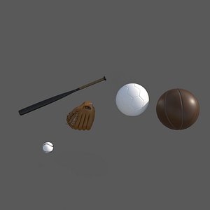 3D model Sport Equpmant