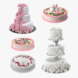 Cakes Collection 2 3D model