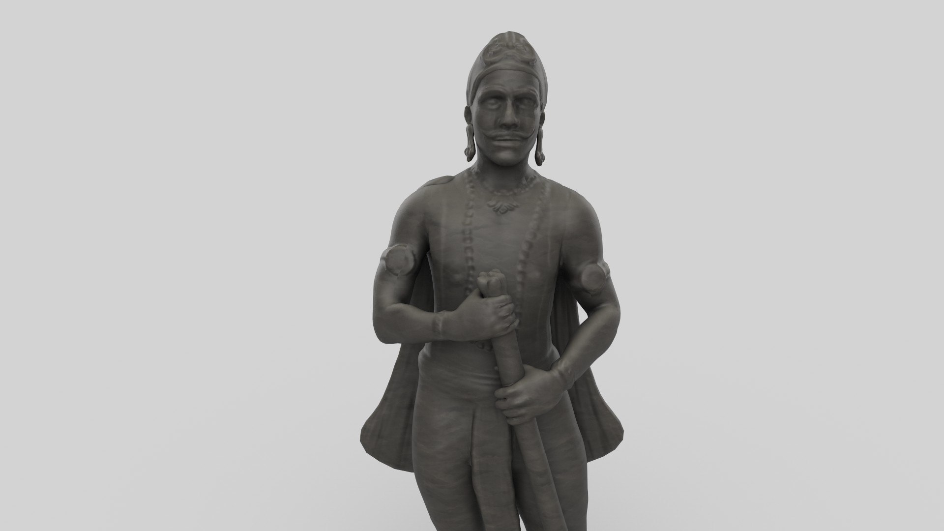 3D Model Kedarnath Left Dwarpal - TurboSquid 2252721