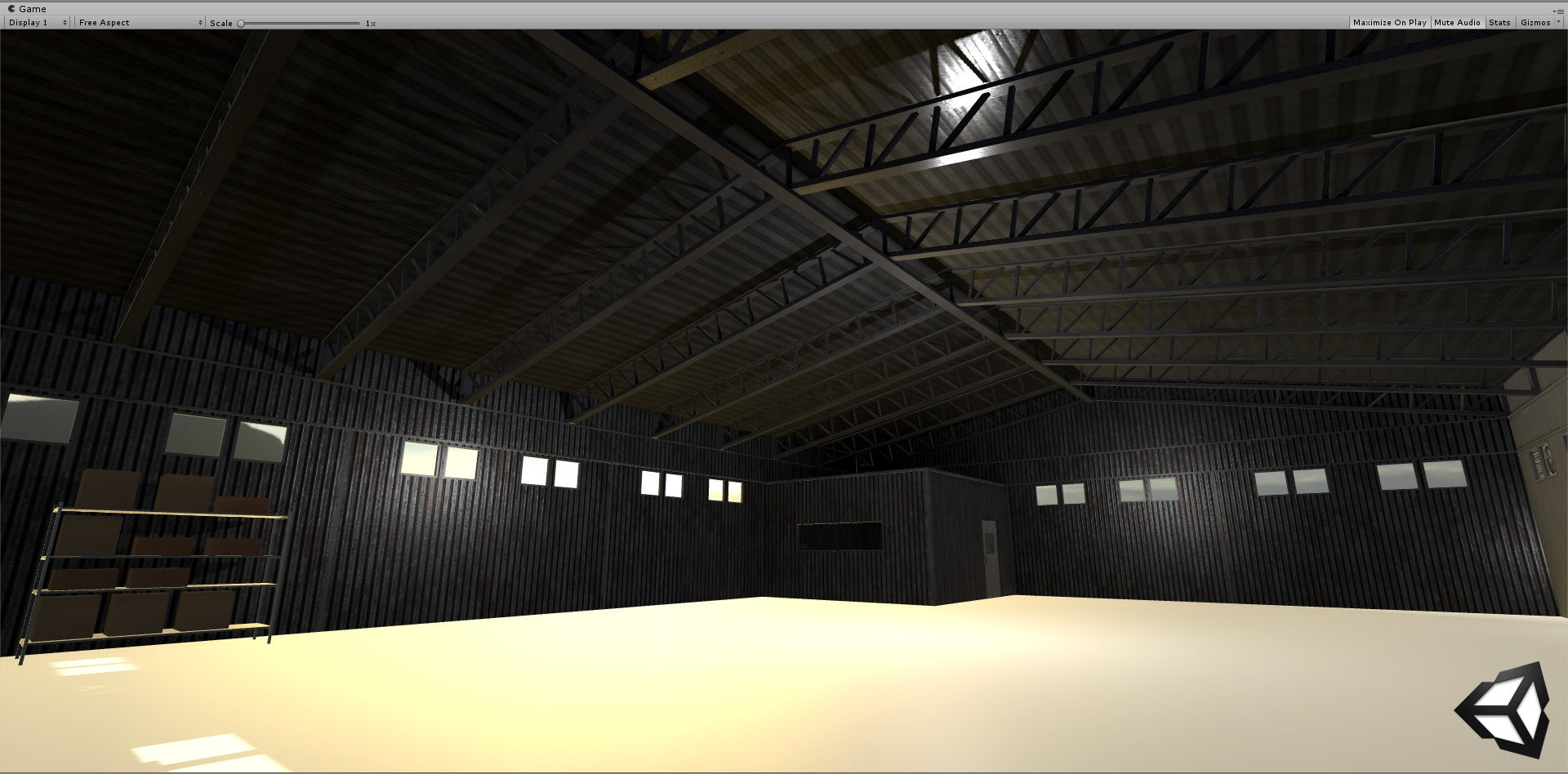 3d Industrial Warehouse Interior - Turbosquid 1428869