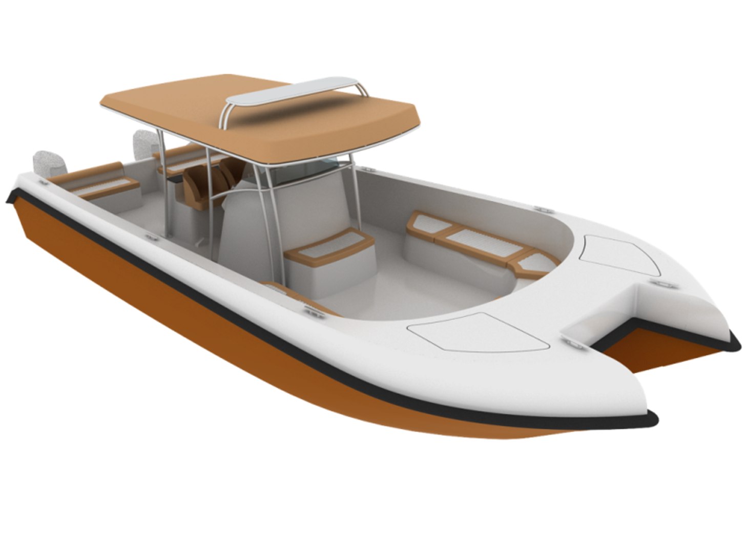 3d model boat