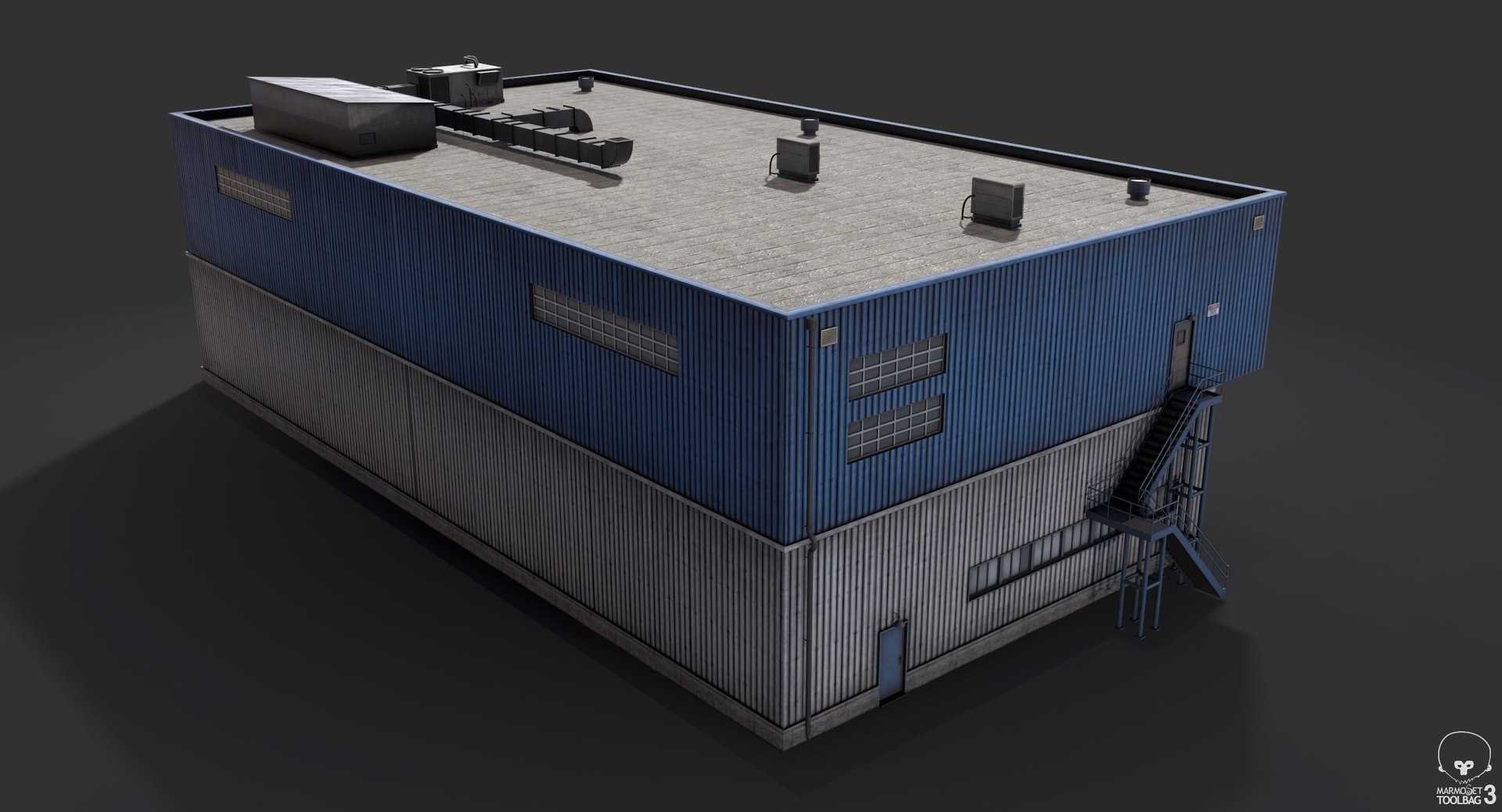 industrial building 18 dirty model https://p.turbosquid.com/ts-thumb/Sr/TjiweX/UWxblAr7/screenshot004/jpg/1560883948/1920x1080/fit_q87/56db5a623f467c2d54700e907c8c9d254f0c7b5a/screenshot004.jpg