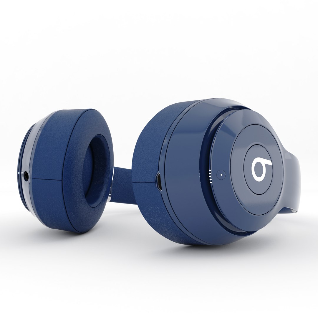 3D Beats Studio Headphones Model - TurboSquid 1393111