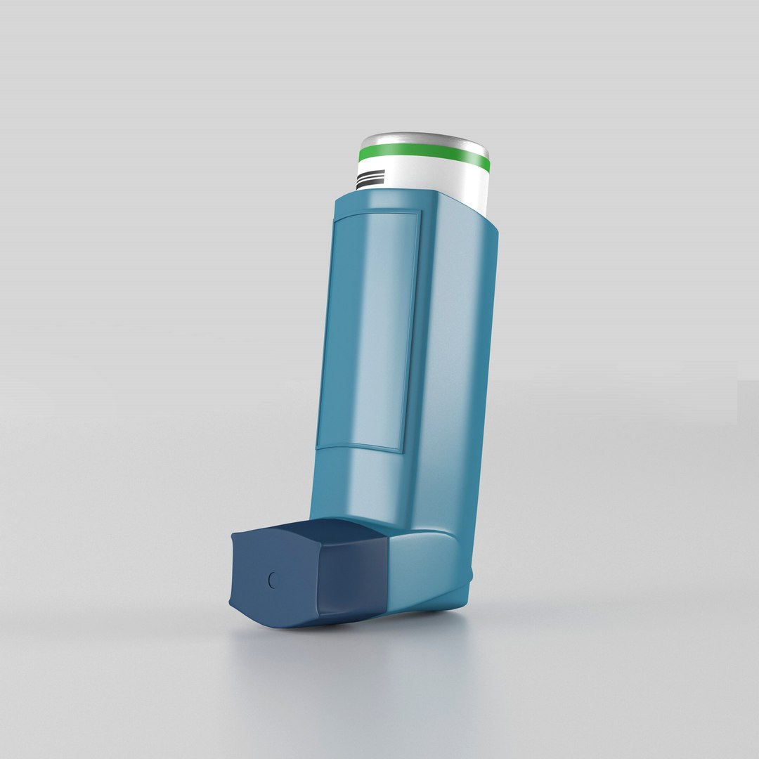 3D Model Asthma Inhaler - TurboSquid 1517105