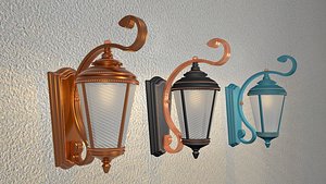 sconce lamps 3D model