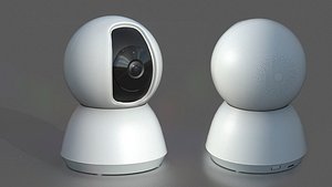 3D model home security camera