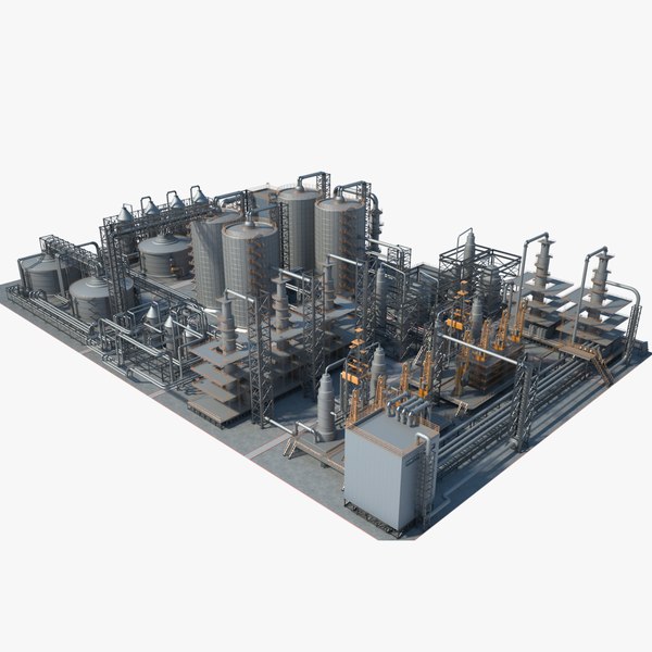 Industrial area 15 3D model - TurboSquid 1590160