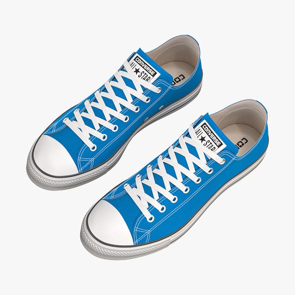 3D Chuck Taylor All Star Classic Low Top Blue