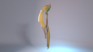 3D scifi weapon model