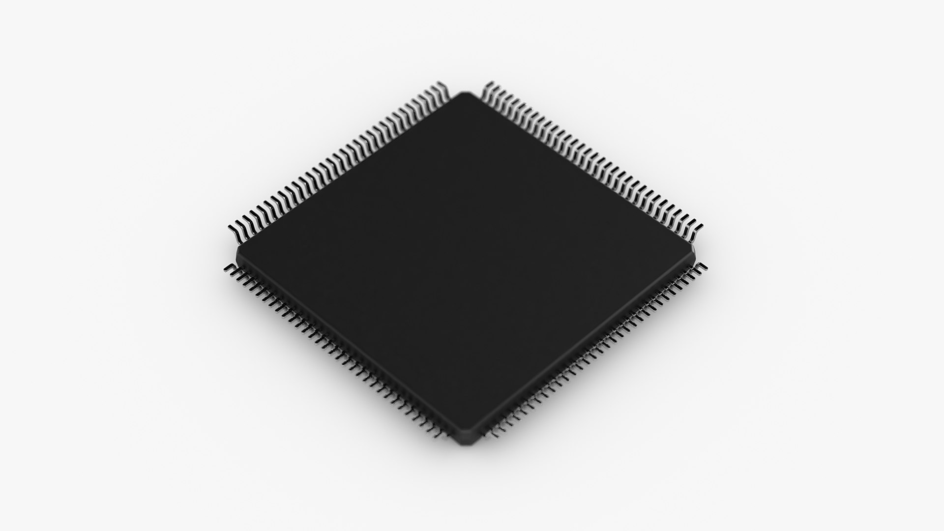 TQFP 128 Chip Model - TurboSquid 2100809