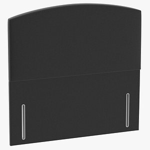 headboard 05 charcoal 3D