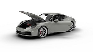 Porsche 911 Carrera 2025 S HQ 3d model 3D model