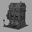 Low-Poly-Weinladen 01