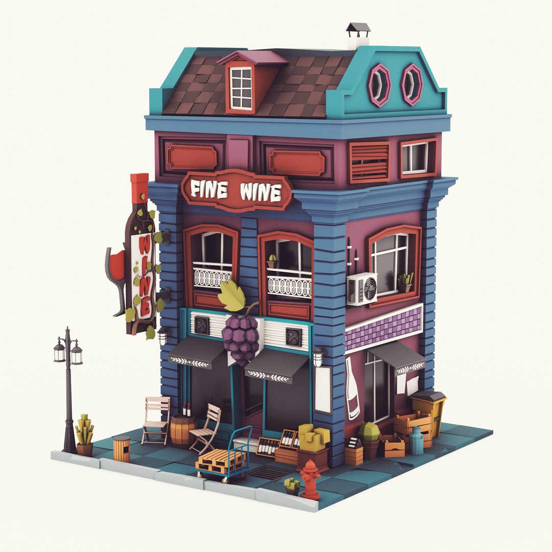 Low poly Wine Shop 01 3D https://p.turbosquid.com/ts-thumb/Sr/zML16F/FX/11/jpg/1690223416/1920x1080/fit_q87/b7a5fb4486128dc4ad4500a4a7fc4d3436402804/11.jpg
