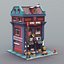 Low-Poly-Weinladen 01