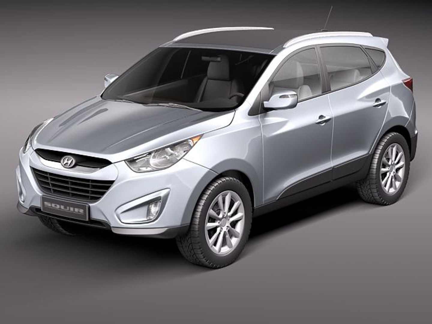 Hyundai Tucson 2011 Suv 3d Model