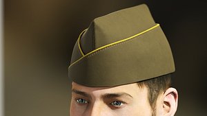 Military side garrison cap classic infantry model