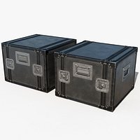 Weapon Case High and Low poly PBR