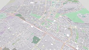3D Cityscape Ashgabat Turkmenistan model
