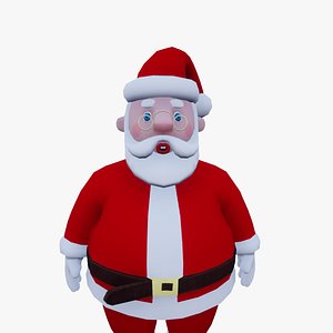 Santa Claus and Elves - Stylized Characters