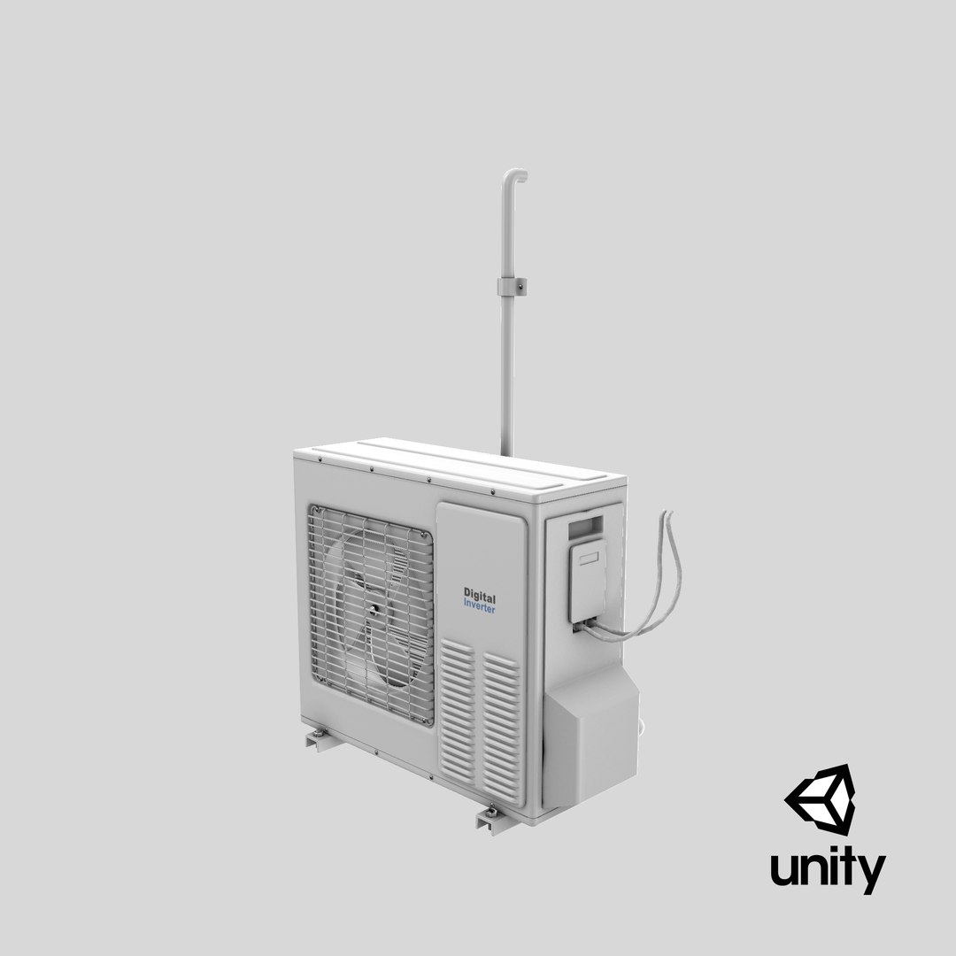 3D air conditioning unit model - TurboSquid 1680078