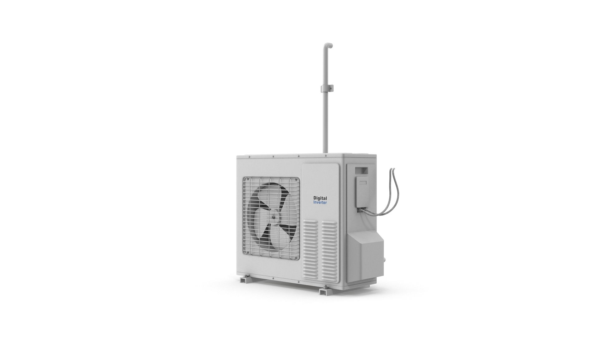 3D Air Conditioning Unit Model - TurboSquid 1680078