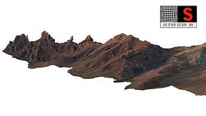 science fiction Mountain Range