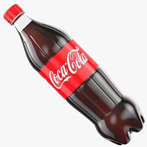 Coca-Cola Bottle No Droplets 3D model