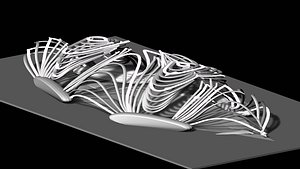 3D Parametric Pavilion structure