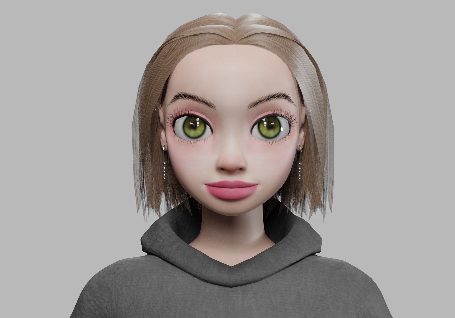 Pretty Basic Girl V30121 3D Model - TurboSquid 2263330