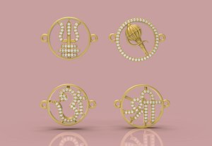 3D Rakhi 3DM - 001