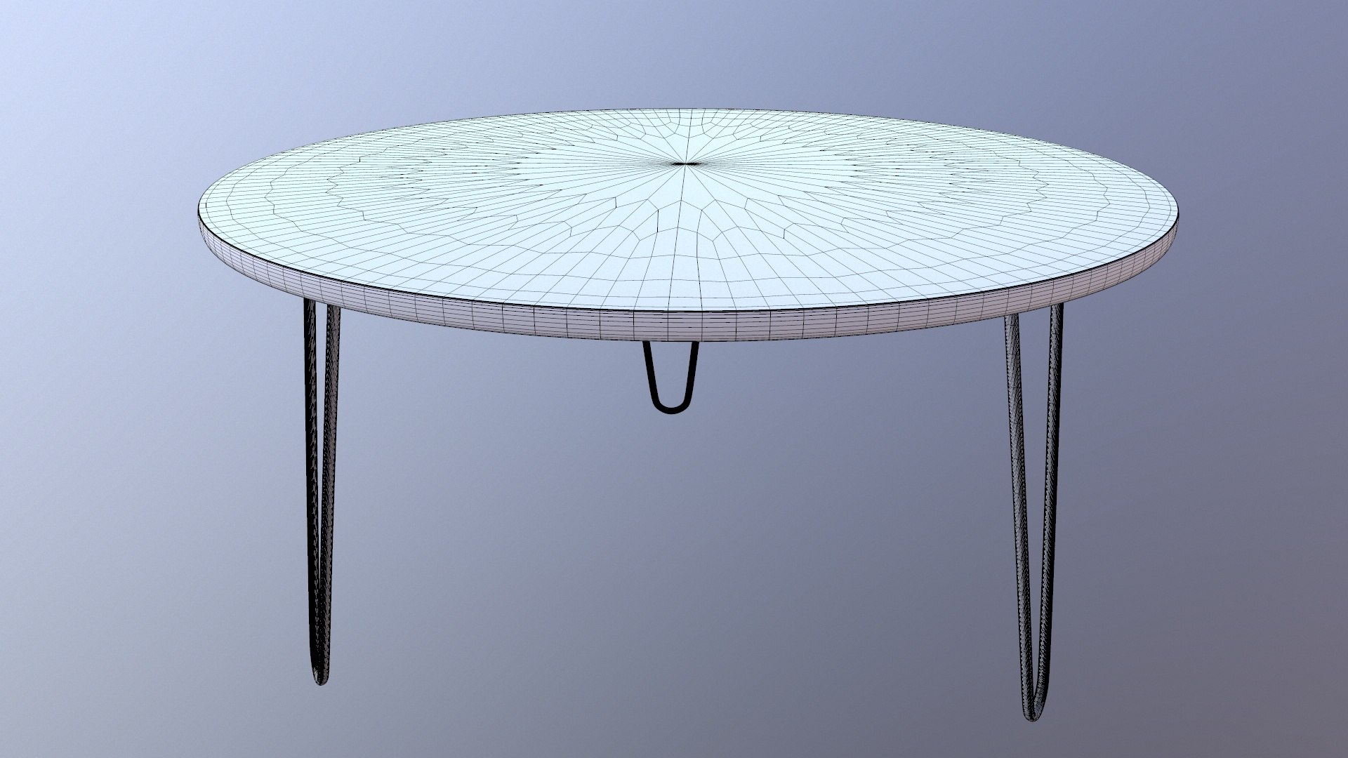 Round Table 3D - TurboSquid 2030454