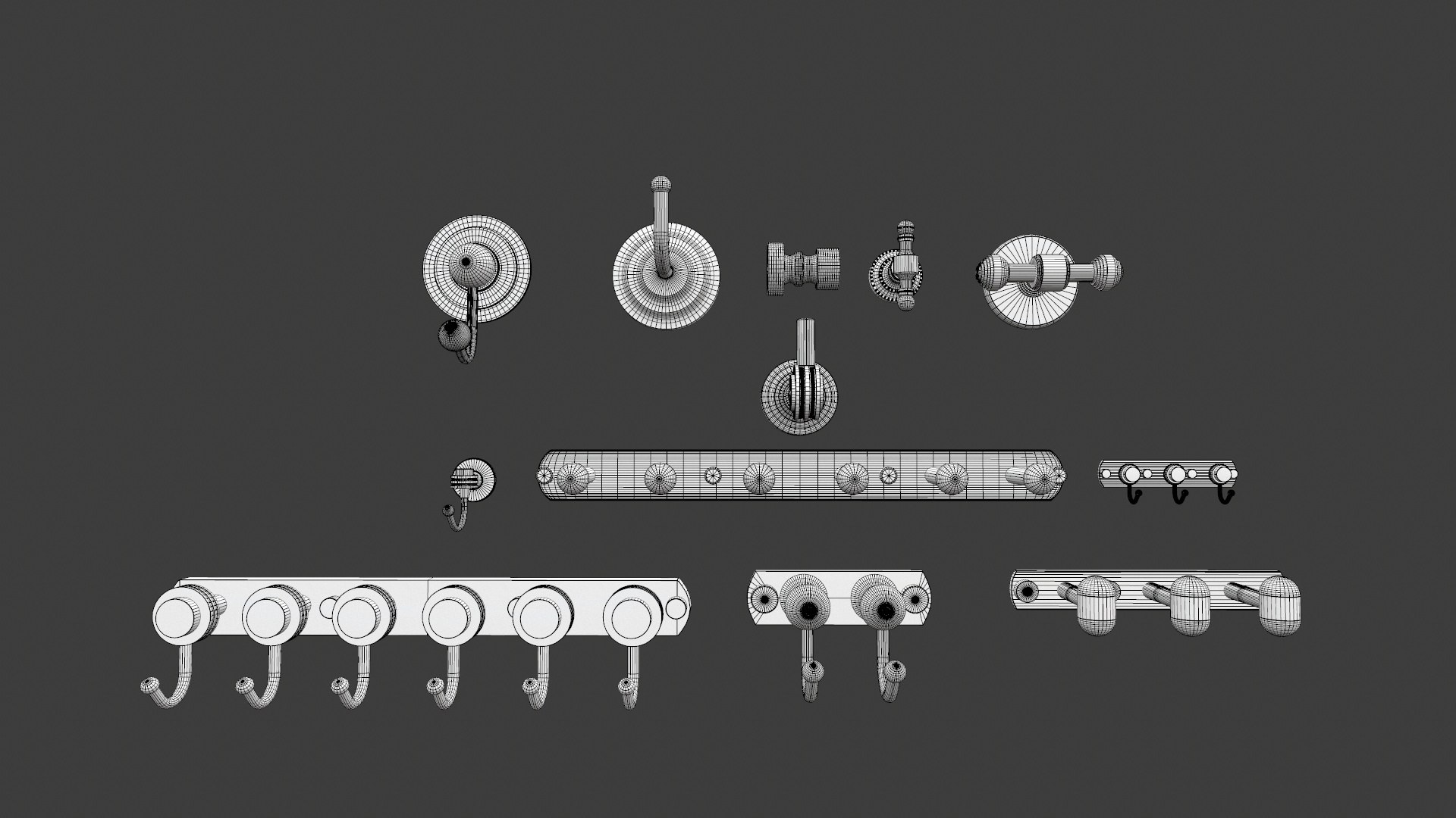 3D Hangers Model - TurboSquid 2326892