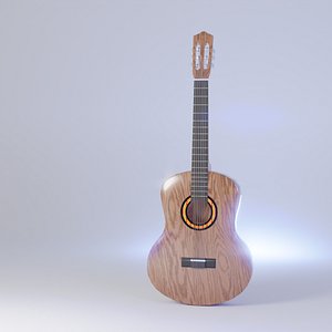 3D guitar strings model