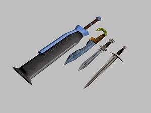 3ds max fantasy sword