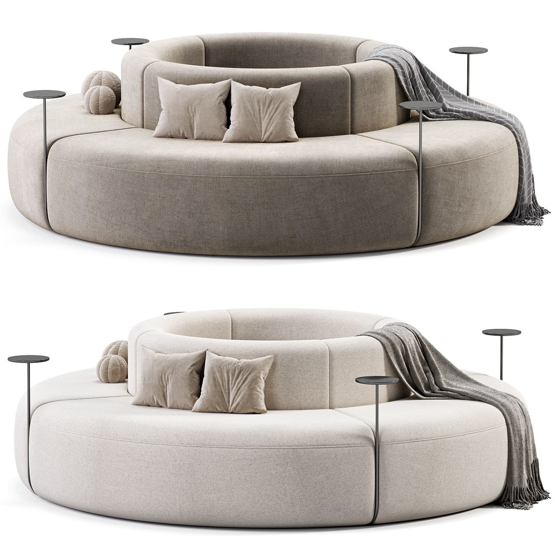 3D ARTIKO Sectional Modular Sofa 3D Model - TurboSquid 2252788