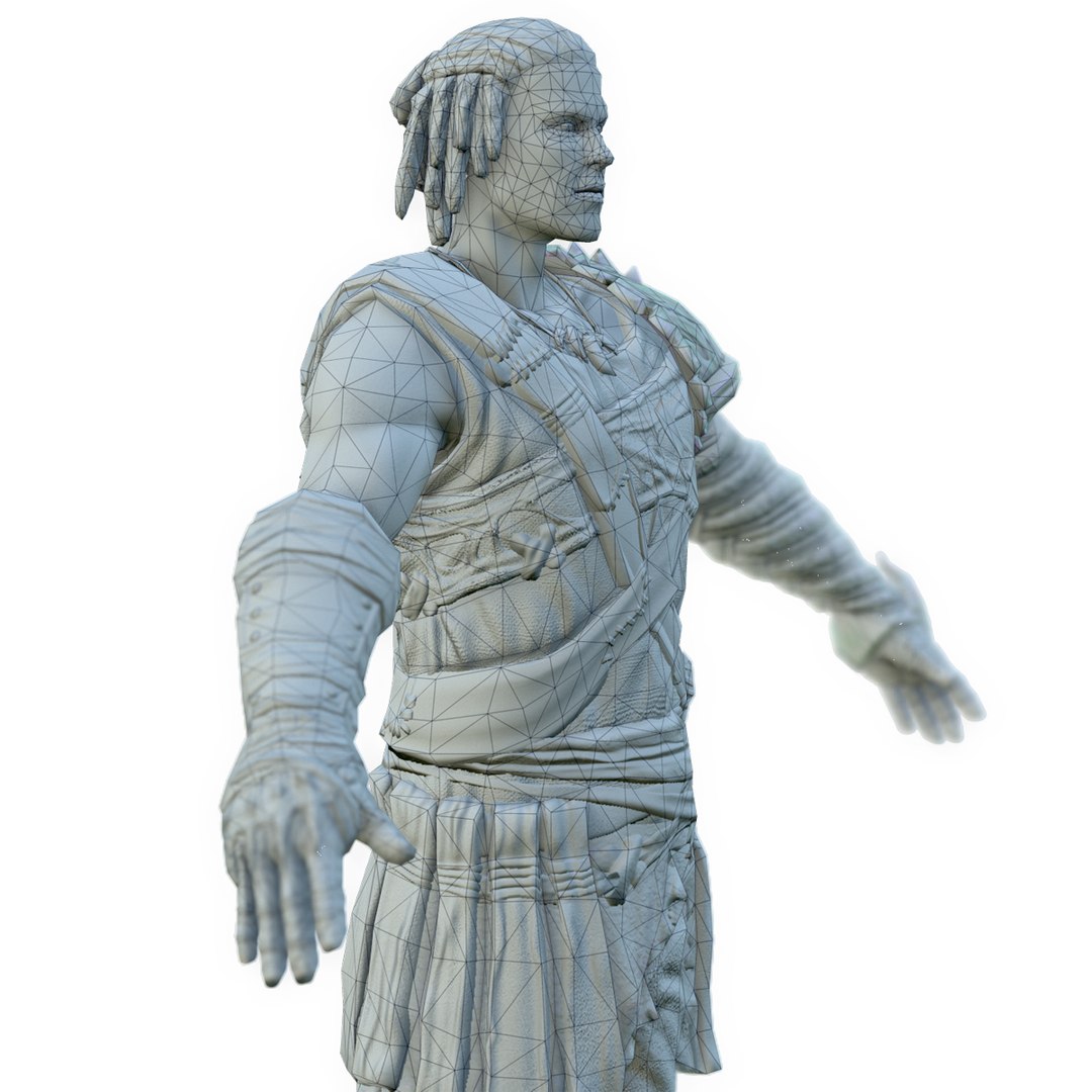 3d Fantasy Knight Model