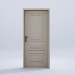 3d old door