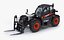Bobcat TL470 Telescopic Handler and Loader Rigged 3D model
