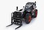 Bobcat TL470 Telescopic Handler and Loader Rigged 3D model