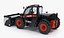Bobcat TL470 Telescopic Handler and Loader Rigged 3D model