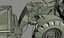 Bobcat TL470 Telescopic Handler and Loader Rigged 3D model