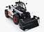 Bobcat TL470 Telescopic Handler and Loader Rigged 3D model
