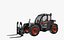 Bobcat TL470 Telescopic Handler and Loader Rigged 3D model