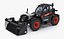 Bobcat TL470 Telescopic Handler and Loader Rigged 3D model